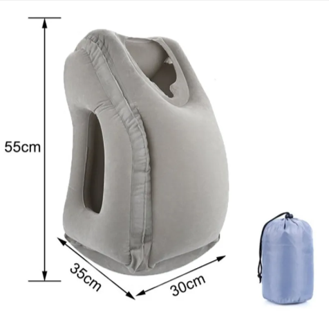 Inflatable Neck Support Pillow — Instant Relief for Travel, Work & Sleep