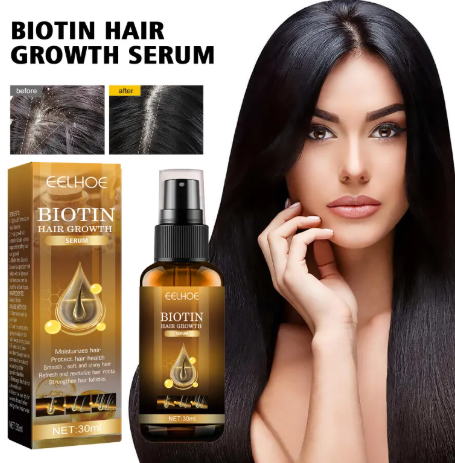 Biotin Hair Growth Spray — Thicker, Fuller Hair in Weeks