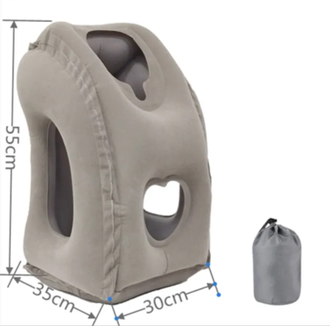 Inflatable Neck Support Pillow — Instant Relief for Travel, Work & Sleep
